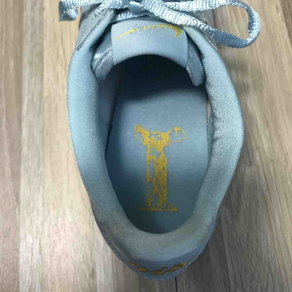 NWT Nike Classic Cortez Leather Blue W AUTHENTIC - Picture 4 of 5